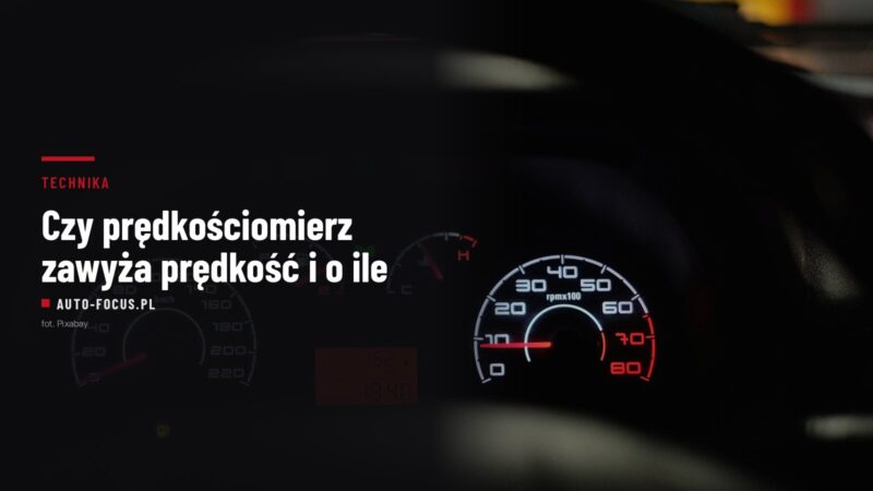 Zegary samochodowe: prędkościomierz wyskalowany w km/h i mph